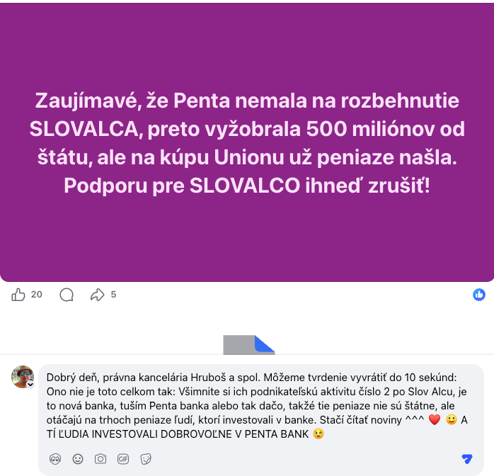 Príbeh: Čo na to obhajoba? Vaša ctihodnosť, vieme dokázať opak toho, čo tvrdí Bádateľ, prosím pozrite si odpoveď našej právnej kancelárie: